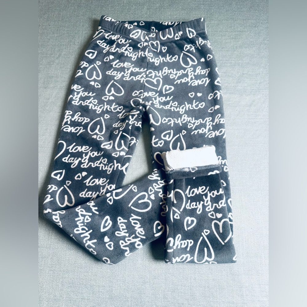 Bundle of 3 Fleece Lines Leggings Sz 7/8 - Picture 4 of 8